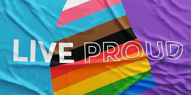 Live Proud flag