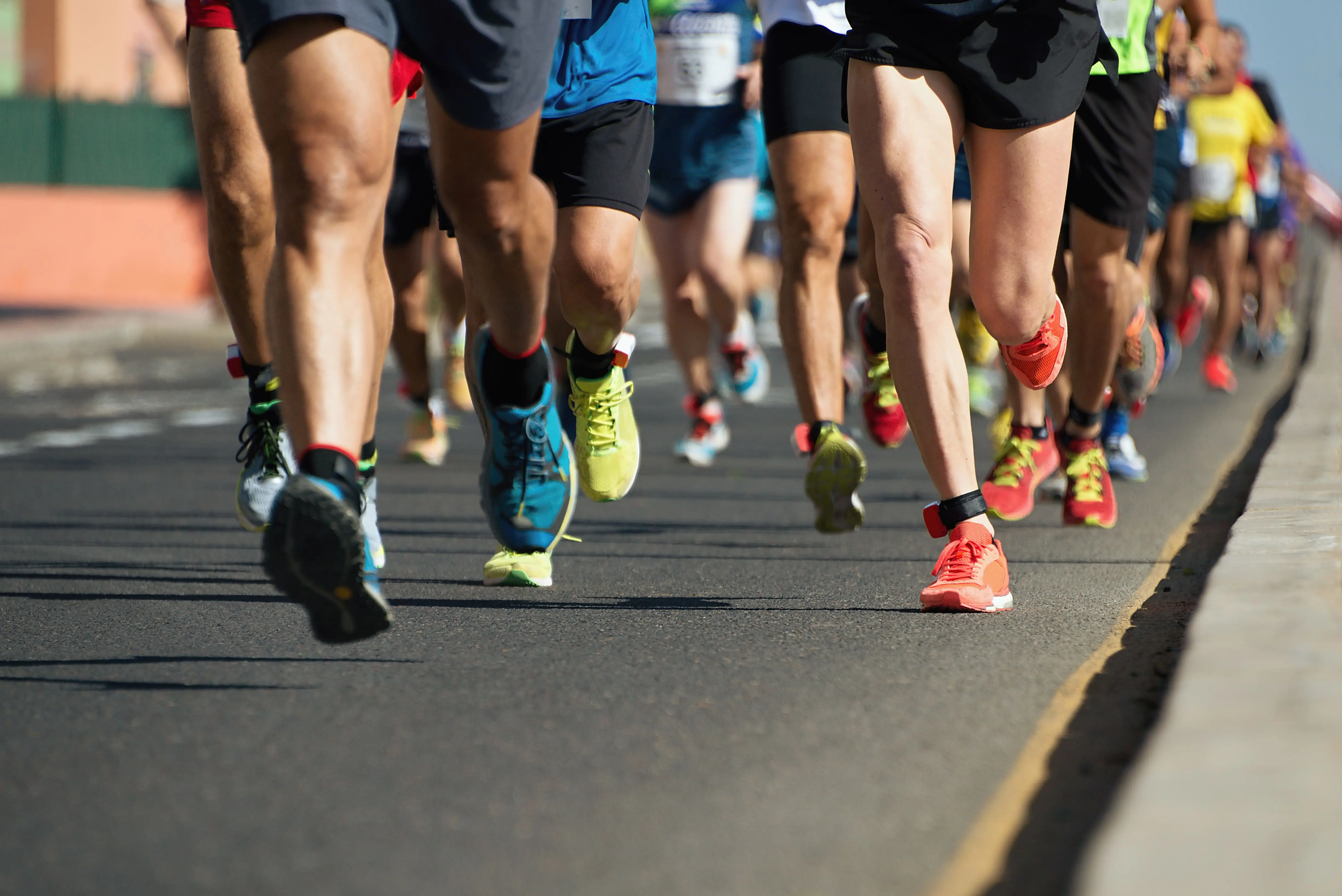 people running