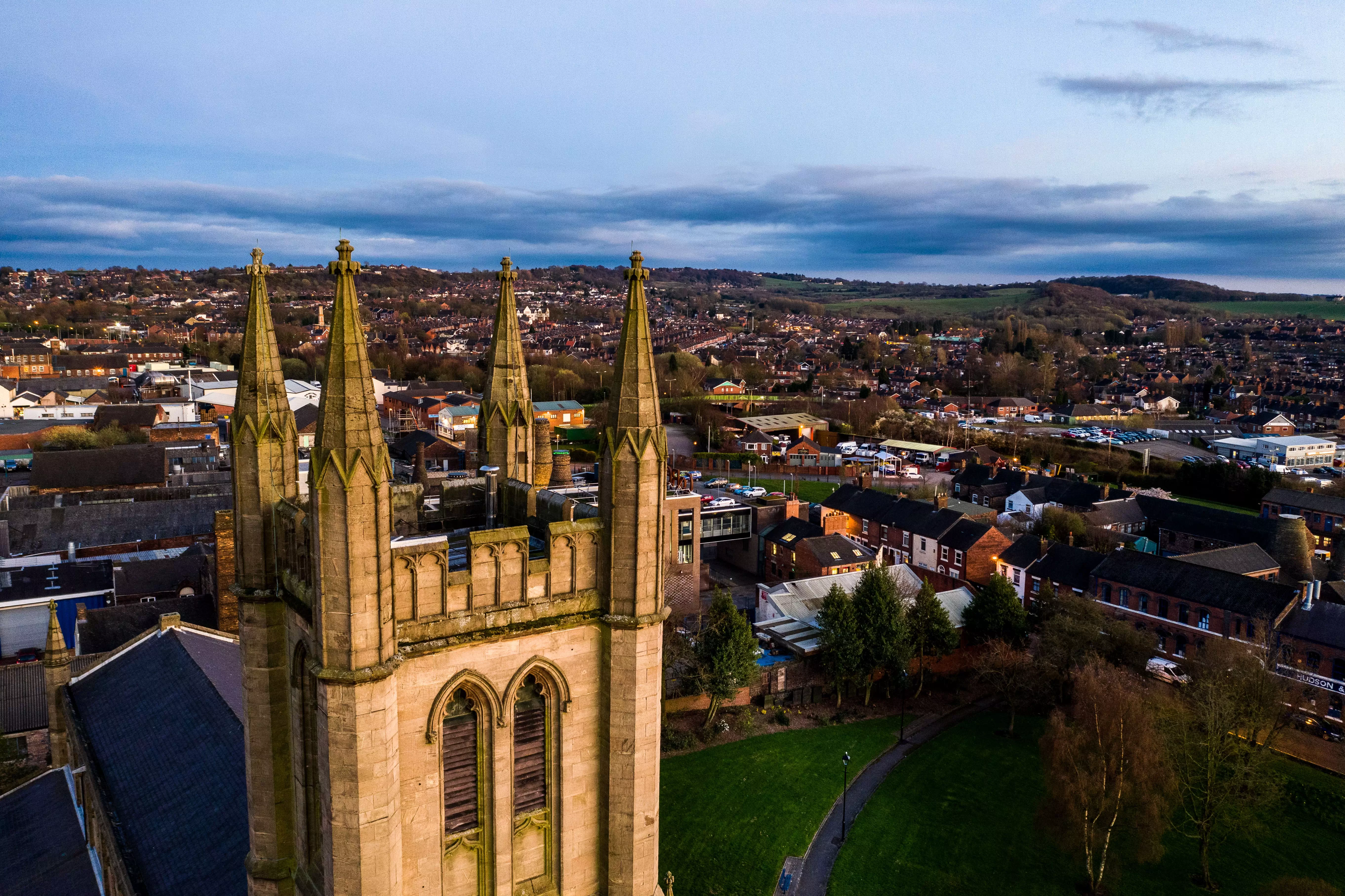 Stoke-on-Trent city centre