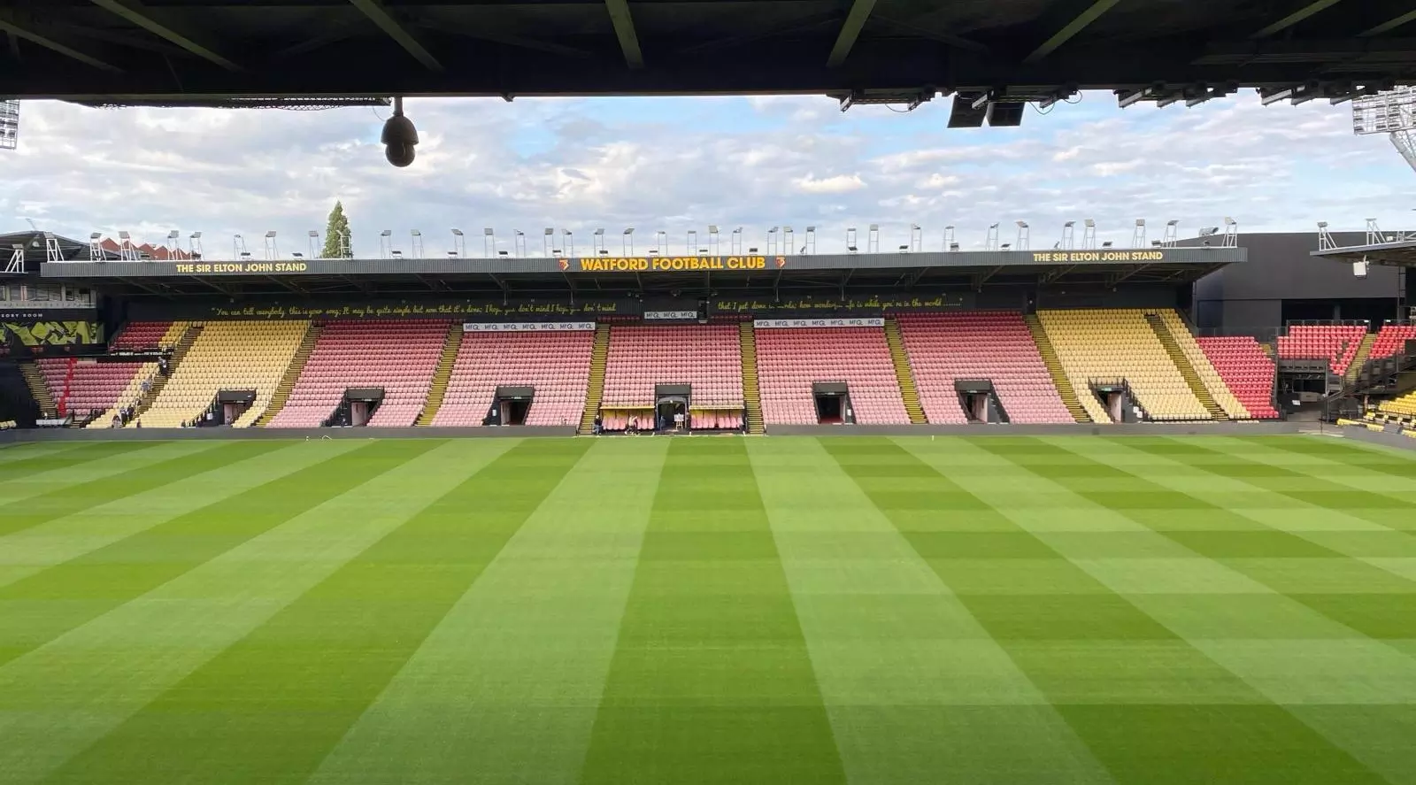 Watford FC stadium.