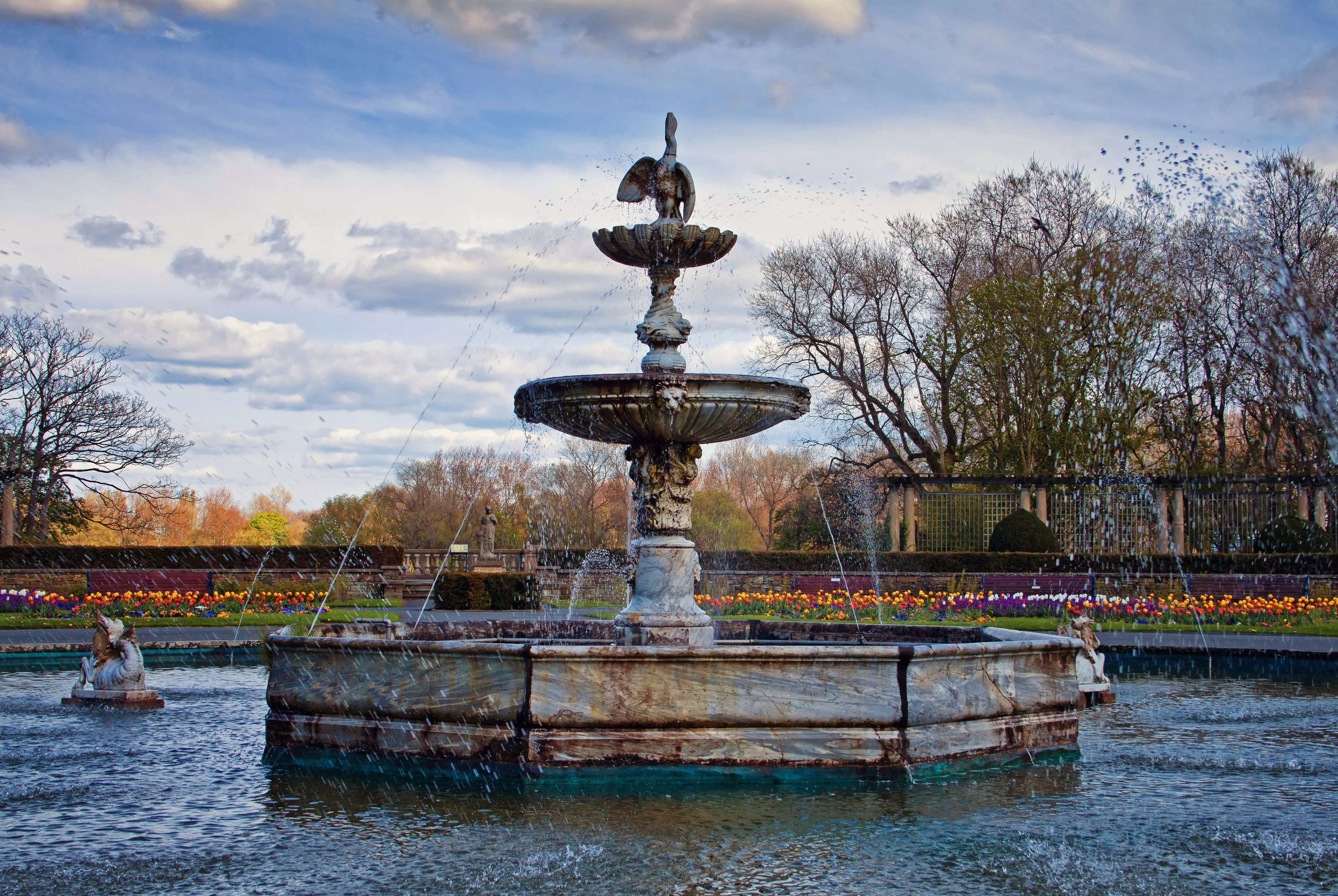 Fountain in Stanley Park