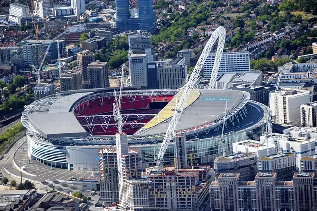 The nearest train station to Wembley Stadium Avanti West Coast