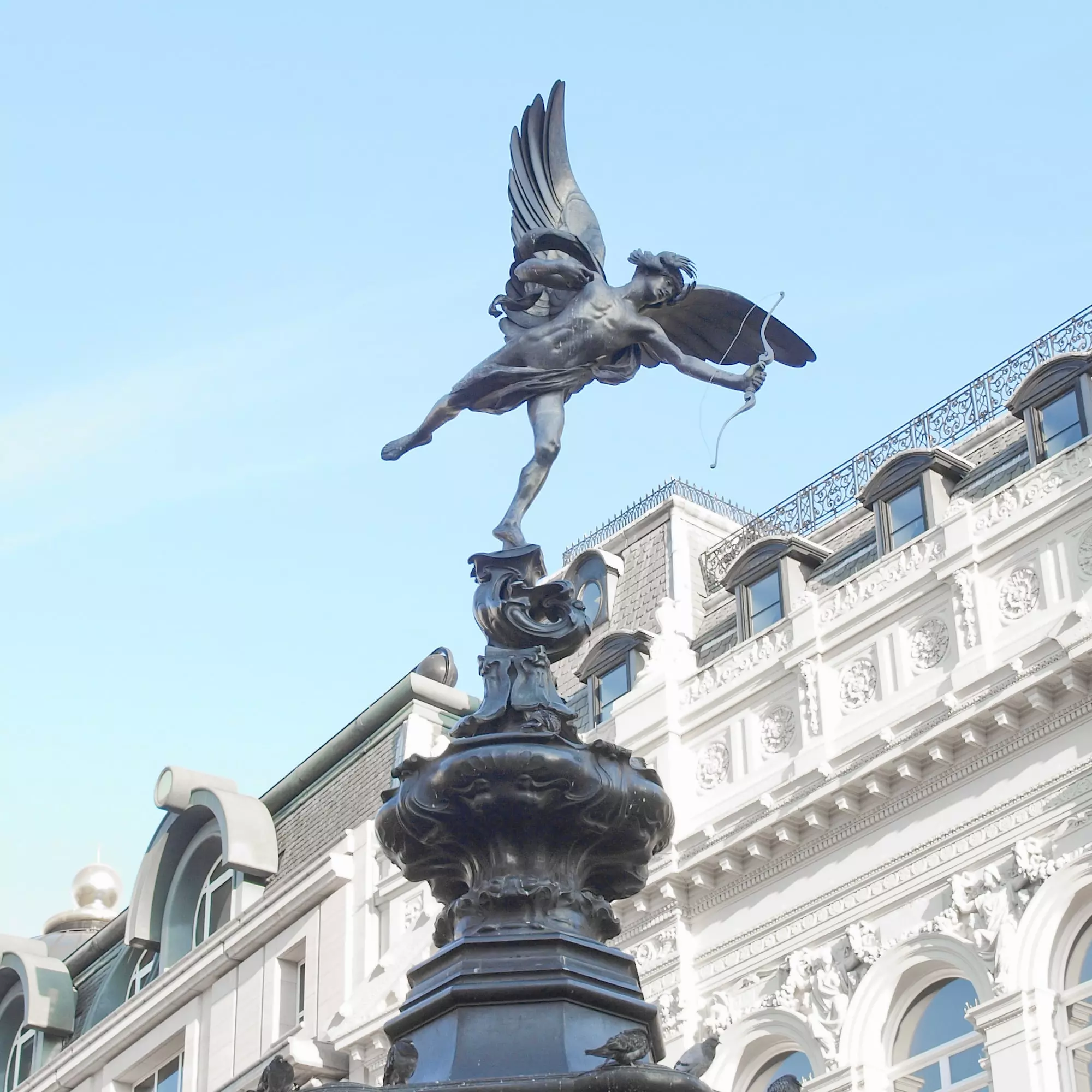 Statue of Eros in Piccadilly Circus