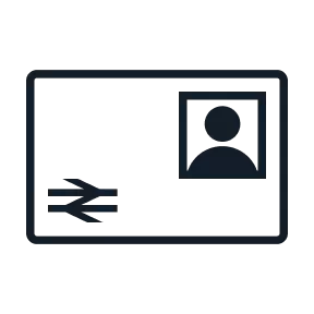 Rail card icon